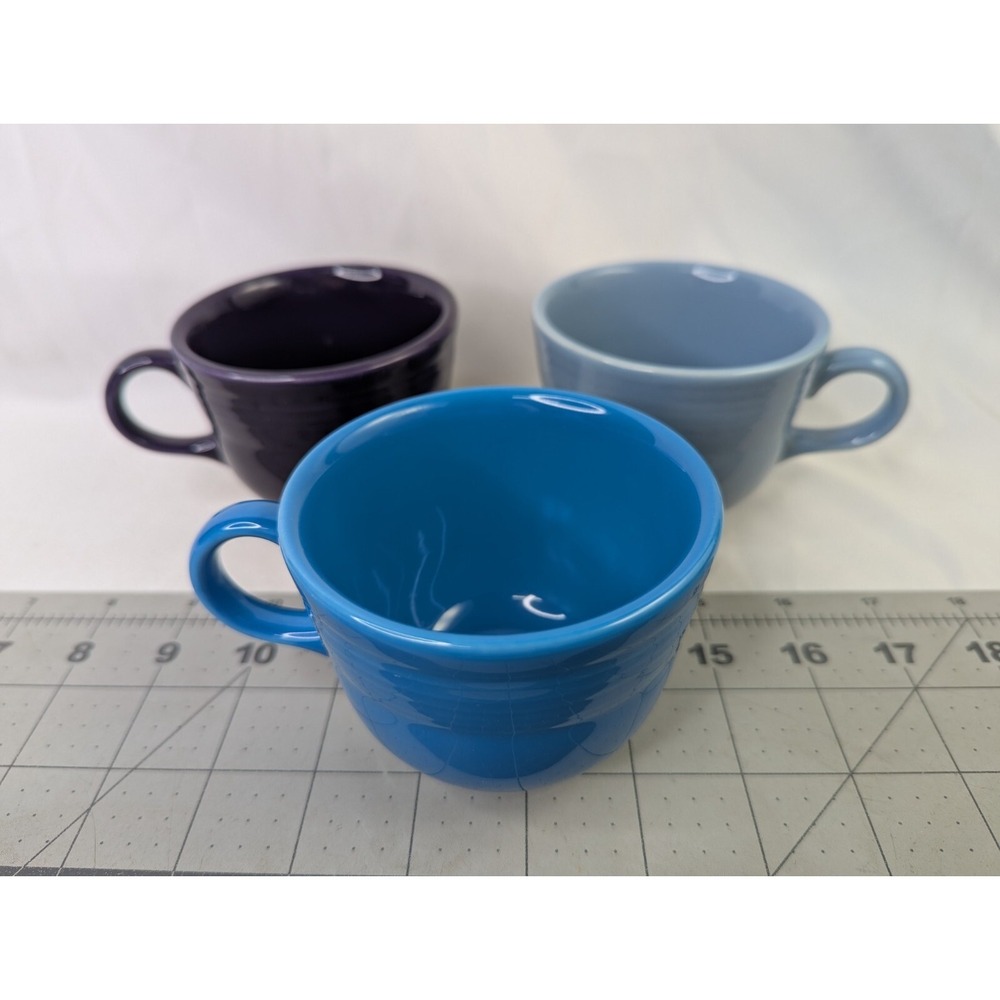 Fiesta Homer‎ Laughlin Coffee Cup Mug Lot of 3